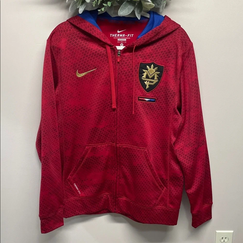 Nike Manny Pacquiao Pac-Man Ko Therma Fit Zip Up Hoodie M